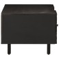 vidaXL Mesa de centro madera maciza de mango negra 100x54x40 cm vidaXL Mesa de centro madera maciza de mango negra 100x54x40 cm