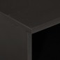 vidaXL Mesita de noche de madera maciza de mango negra 40x33x46 cm vidaXL Mesita de noche de madera maciza de mango negra 40x33x46 cm