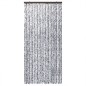 vidaXL Cortina antimoscas chenilla marrón y beige 100x200 cm vidaXL Cortina antimoscas chenilla marrón y beige 100x200 cm