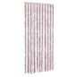 vidaXL Cortina antimoscas chenilla gris plateado y rosa 100x220 cm vidaXL Cortina antimoscas chenilla gris plateado y rosa 100x220 cm
