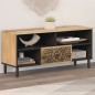 vidaXL Mueble de TV madera maciza de mango 100x33x46 cm vidaXL Mueble de TV madera maciza de mango 100x33x46 cm