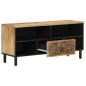 vidaXL Mueble de TV madera maciza de mango 100x33x46 cm vidaXL Mueble de TV madera maciza de mango 100x33x46 cm