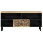 vidaXL Mueble de TV madera maciza de mango 100x33x46 cm vidaXL Mueble de TV madera maciza de mango 100x33x46 cm