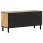 vidaXL Mueble de TV madera maciza de mango 100x33x46 cm vidaXL Mueble de TV madera maciza de mango 100x33x46 cm