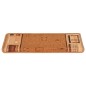 vidaXL Alfombrilla autoadhesiva de escalera 15 uds beige 65x21x4 cm vidaXL Alfombrilla autoadhesiva de escalera 15 uds beige 65x21x4 cm