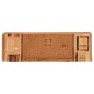 vidaXL Alfombrilla autoadhesiva de escalera 15 uds beige 65x21x4 cm vidaXL Alfombrilla autoadhesiva de escalera 15 uds beige 65x21x4 cm