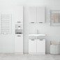 vidaXL Set de muebles de baño 3 piezas madera contrachapada blanco vidaXL Set de muebles de baño 3 piezas madera contrachapada blanco