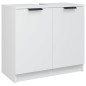 vidaXL Set de muebles de baño 3 piezas madera contrachapada blanco vidaXL Set de muebles de baño 3 piezas madera contrachapada blanco