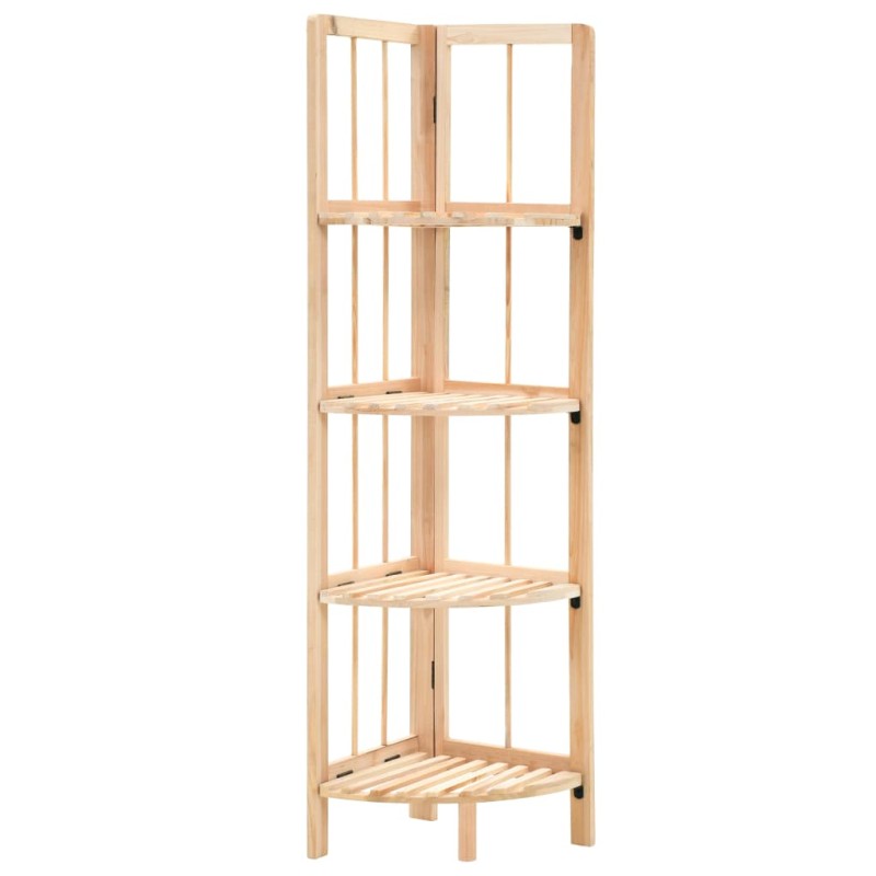vidaXL Estante de esquina de madera de cedro 27x27x110 cm