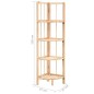 vidaXL Estante de esquina de madera de cedro 27x27x110 cm