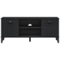 vidaXL Banco zapatero VIKEN madera maciza de pino negro 106x35x45 cm vidaXL Banco zapatero VIKEN madera maciza de pino negro 106x35x45 cm