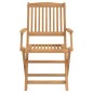 vidaXL Juego de comedor de jardín 9 piezas madera maciza de acacia vidaXL Juego de comedor de jardín 9 piezas madera maciza de acacia