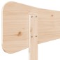vidaXL Cabecero de madera maciza de pino 140 cm vidaXL Cabecero de madera maciza de pino 140 cm