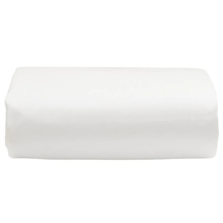 vidaXL Lona blanca 5x8 m 600 g/m²
