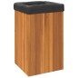 vidaXL Jardinera de madera maciza de acacia 35x35x60 cm