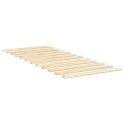 vidaXL Láminas de somier de cama madera maciza de pino 80x200 cm