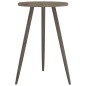 vidaXL Mesa de bistró MDF y hierro gris Ø50x76 cm vidaXL Mesa de bistró MDF y hierro gris Ø50x76 cm