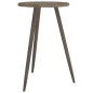 vidaXL Mesa de bistró MDF y hierro gris Ø50x76 cm vidaXL Mesa de bistró MDF y hierro gris Ø50x76 cm