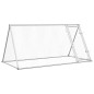 vidaXL Jaula para gallinas acero galvanizado plateado 200x105x91 cm vidaXL Jaula para gallinas acero galvanizado plateado 200x105x91 cm