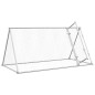 vidaXL Jaula para gallinas acero galvanizado plateado 200x105x91 cm vidaXL Jaula para gallinas acero galvanizado plateado 200x105x91 cm