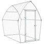 vidaXL Jaula para gallinas acero galvanizado plateado 200x105x182 cm vidaXL Jaula para gallinas acero galvanizado plateado 200x105x182 cm