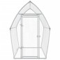 vidaXL Jaula para gallinas acero galvanizado plateado 200x105x182 cm vidaXL Jaula para gallinas acero galvanizado plateado 200x105x182 cm
