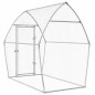 vidaXL Jaula para gallinas acero galvanizado plateado 200x105x182 cm vidaXL Jaula para gallinas acero galvanizado plateado 200x105x182 cm