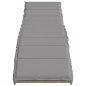 vidaXL Tumbona con cojín ratán sintético beige 55x199x50 cm vidaXL Tumbona con cojín ratán sintético beige 55x199x50 cm