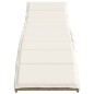 vidaXL Tumbonas con mesita 2 unidades ratán sintético beige vidaXL Tumbonas con mesita 2 unidades ratán sintético beige