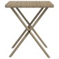 vidaXL Tumbonas con mesita 2 unidades ratán sintético beige vidaXL Tumbonas con mesita 2 unidades ratán sintético beige