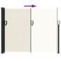 vidaXL Toldo lateral retráctil de jardín crema 160x300 cm vidaXL Toldo lateral retráctil de jardín crema 160x300 cm