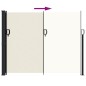 vidaXL Toldo lateral retráctil de jardín crema 170x300 cm vidaXL Toldo lateral retráctil de jardín crema 170x300 cm
