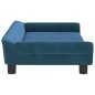 vidaXL Sofá para niños de terciopelo azul 100x50x26 cm vidaXL Sofá para niños de terciopelo azul 100x50x26 cm