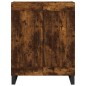 vidaXL Aparador alto madera contrachapada roble ahumado 69,5x34x180 cm vidaXL Aparador alto madera contrachapada roble ahumado 69,5x34x180 cm