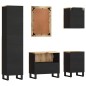 vidaXL Conjunto de muebles de baño 5 piezas madera maciza de mango vidaXL Conjunto de muebles de baño 5 piezas madera maciza de mango