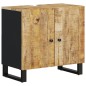 vidaXL Conjunto de muebles de baño 5 piezas madera maciza de mango vidaXL Conjunto de muebles de baño 5 piezas madera maciza de mango