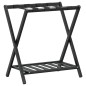 vidaXL Soporte para maletas bambú negro 68x38x58 cm vidaXL Soporte para maletas bambú negro 68x38x58 cm