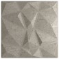 vidaXL Paneles de pared 24 uds diamante gris hormigón 50x50cm XPS 6 m² vidaXL Paneles de pared 24 uds diamante gris hormigón 50x50cm XPS 6 m²