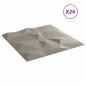 vidaXL Paneles de pared 24 uds diamante gris hormigón 50x50cm XPS 6 m² vidaXL Paneles de pared 24 uds diamante gris hormigón 50x50cm XPS 6 m²