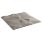 vidaXL Paneles de pared 24 uds diamante gris hormigón 50x50cm XPS 6 m² vidaXL Paneles de pared 24 uds diamante gris hormigón 50x50cm XPS 6 m²