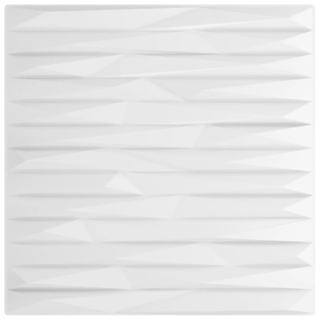 vidaXL Paneles de pared 24 uds XPS piedra blanco 50x50 cm 6 m²