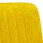 vidaXL Sillón de terciopelo amarillo mostaza vidaXL Sillón de terciopelo amarillo mostaza