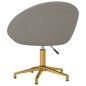 vidaXL Sillas de comedor 2 unidades terciopelo gris claro vidaXL Sillas de comedor 2 unidades terciopelo gris claro