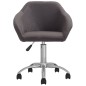vidaXL Sillas de comedor giratorias 2 unidades tela gris taupe vidaXL Sillas de comedor giratorias 2 unidades tela gris taupe