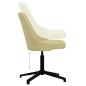 vidaXL Silla de comedor giratoria tela verde vidaXL Silla de comedor giratoria tela verde