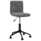 vidaXL Sillas de comedor giratorias 2 unidades terciopelo gris oscuro vidaXL Sillas de comedor giratorias 2 unidades terciopelo gris oscuro