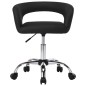 vidaXL Sillas de comedor 2 unidades cuero sintético negro
