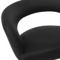 vidaXL Sillas de comedor 2 unidades cuero sintético negro