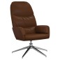 vidaXL Sillón de relax de cuero sintético marrón brillante vidaXL Sillón de relax de cuero sintético marrón brillante
