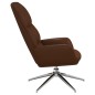 vidaXL Sillón de relax de cuero sintético marrón brillante vidaXL Sillón de relax de cuero sintético marrón brillante